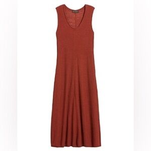 Banana Republic linen blend sweater dress